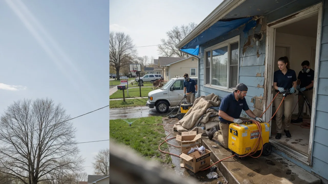 Basement Flood Cleanup in Norman, IN near me